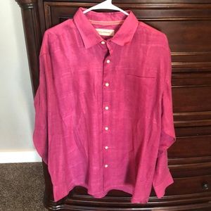 Men’s Linen Tommy Bahama Button Down
